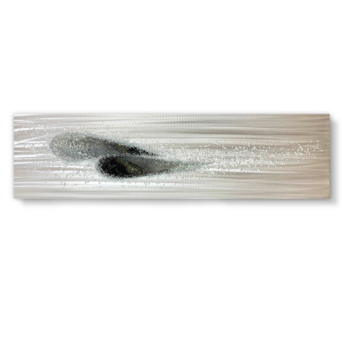 Crystal Glass Eternal Flow, Shades of Grey