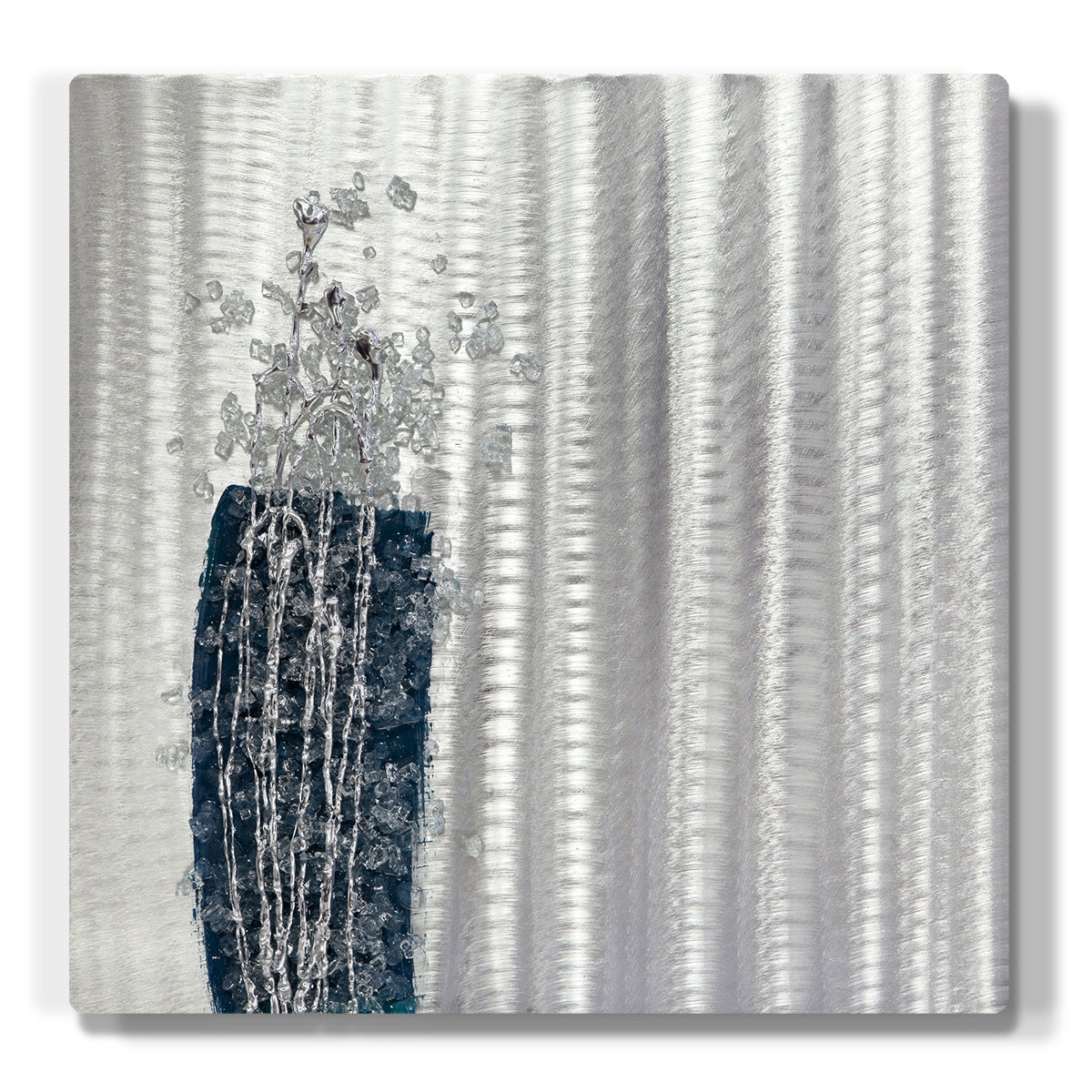 Navy Crystal Cluster