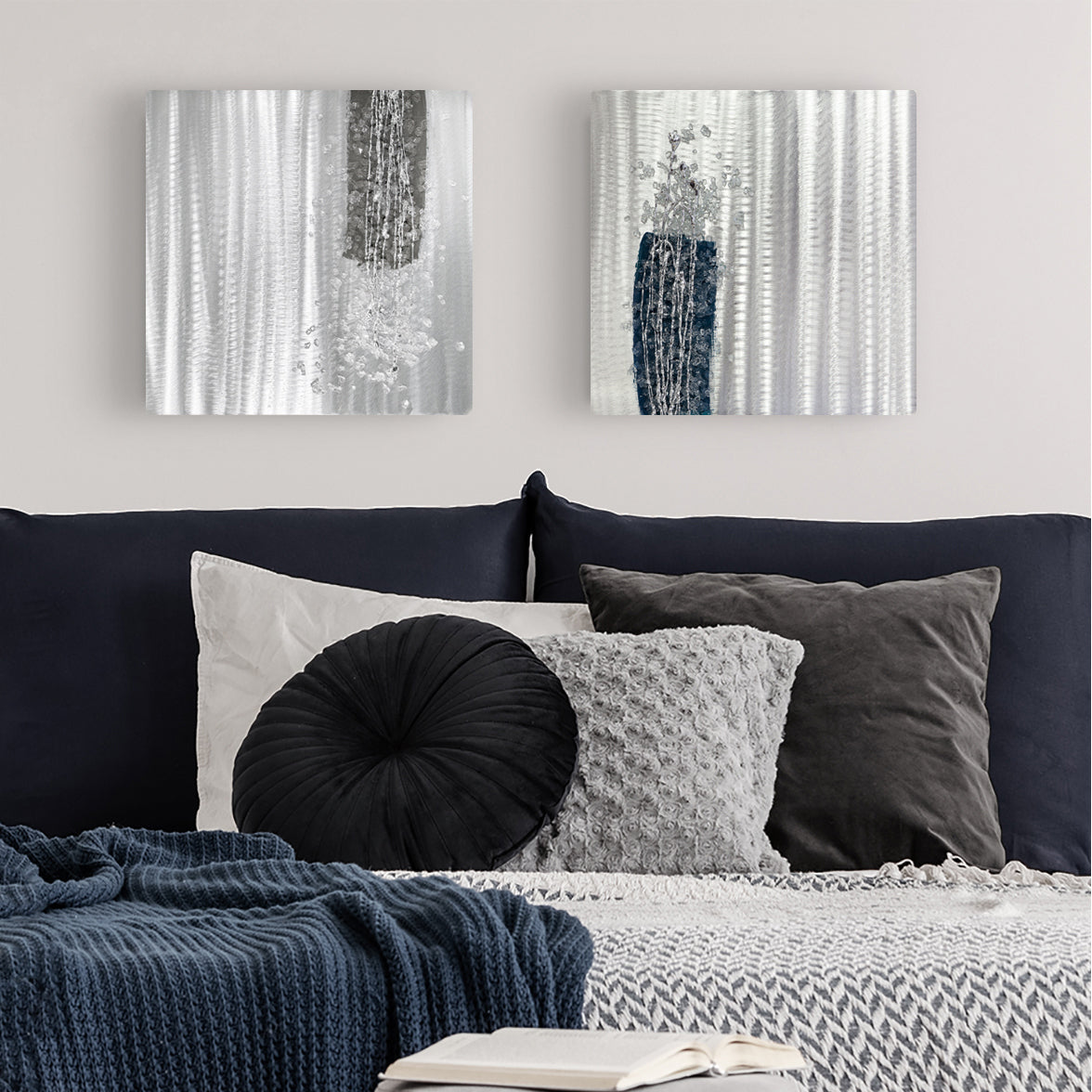 Navy Crystal Cluster