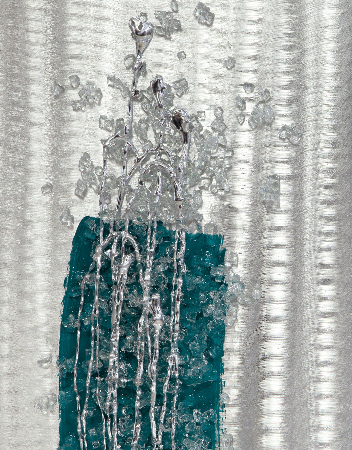 Teal Crystal Cluster