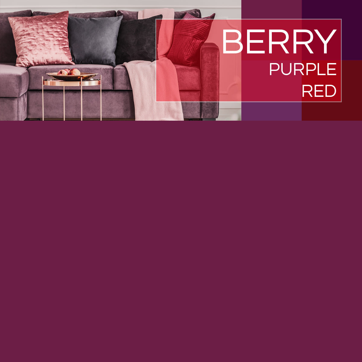 Colours: Berry/ Purple/ Red