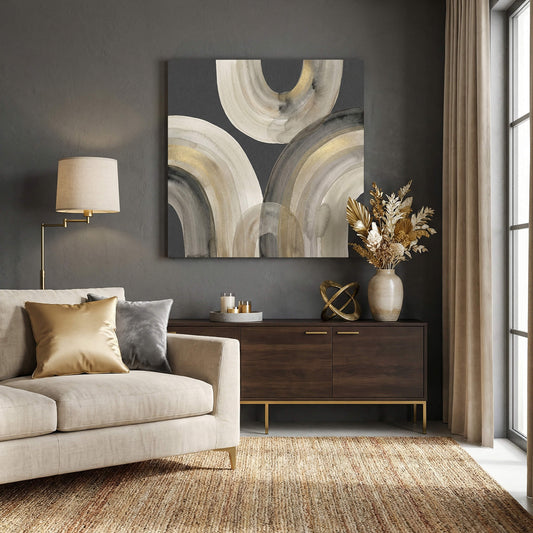 Eclipse Forms, Canvas Print, 82 × 82cm