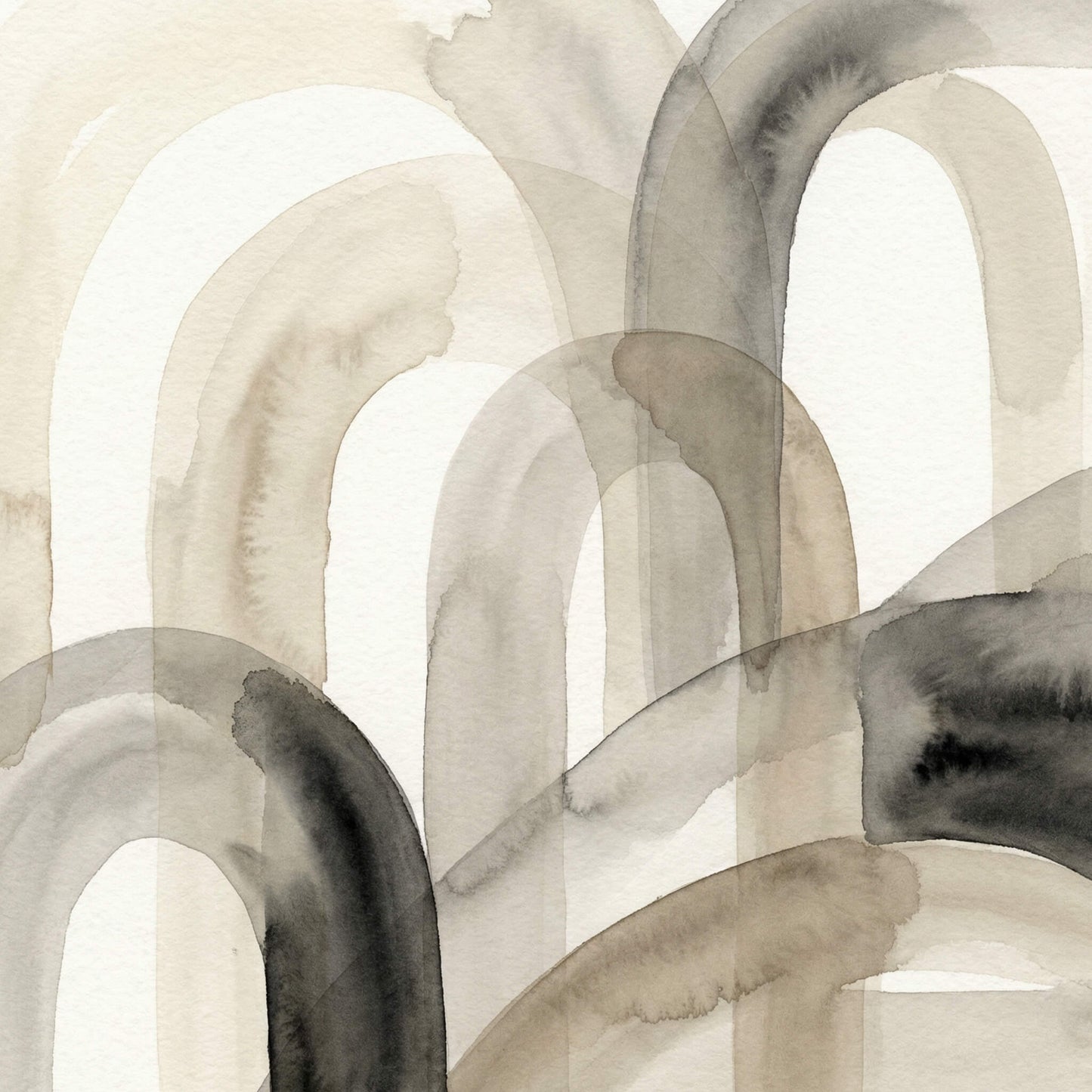 Earthbound Arches, Canvas Print, 82 × 82cm