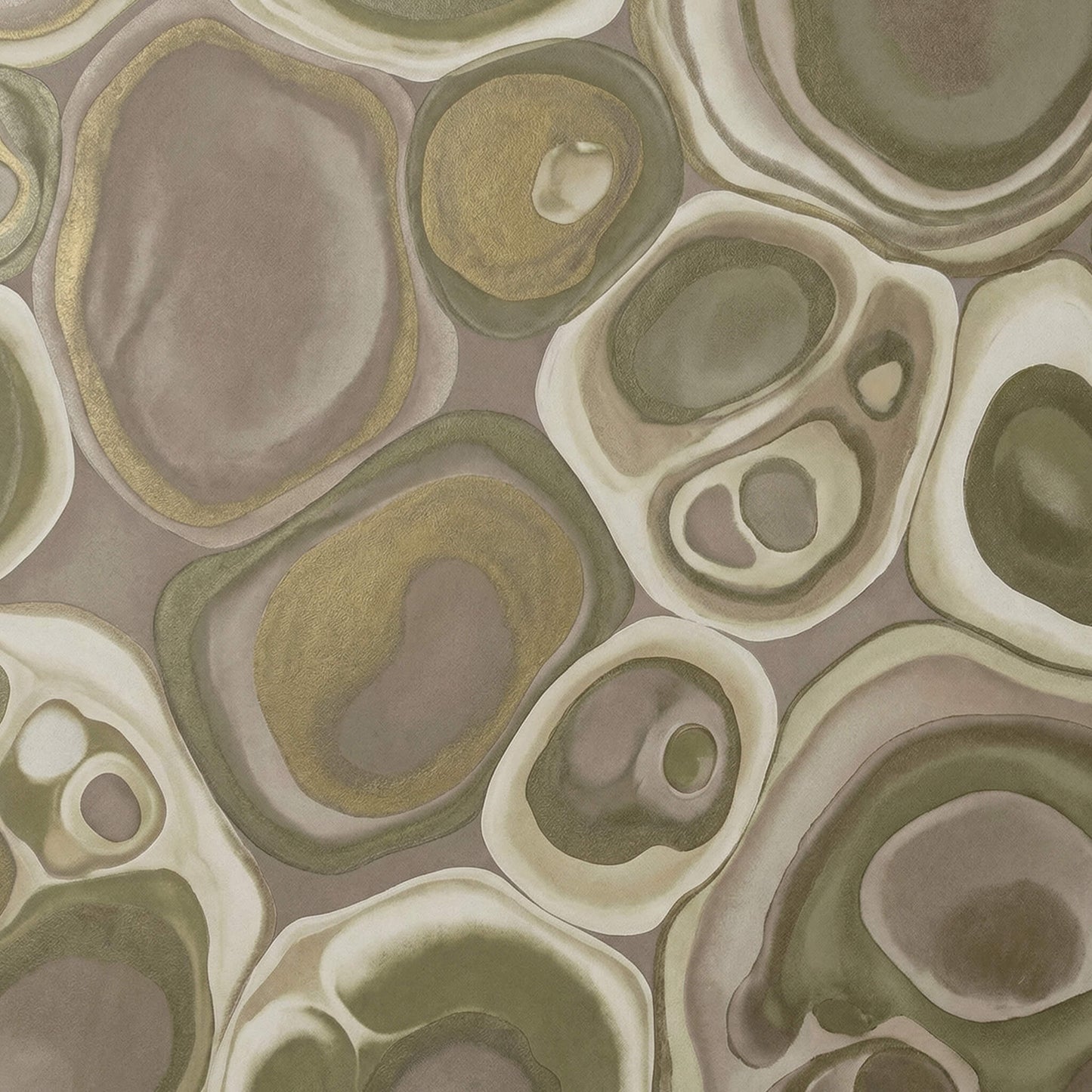 Botanical Stone, Canvas Print, 82 × 82cm