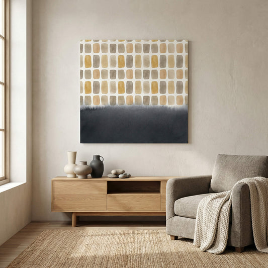 Desert Grid, Canvas Print, 82 × 82cm