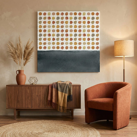 Autumn Confetti, Canvas Print, 82 × 82cm