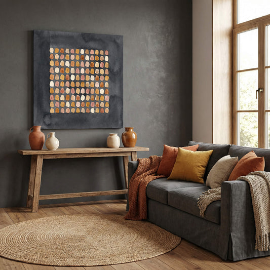 Dusk Arrangement, Canvas Print, 82 × 82cm