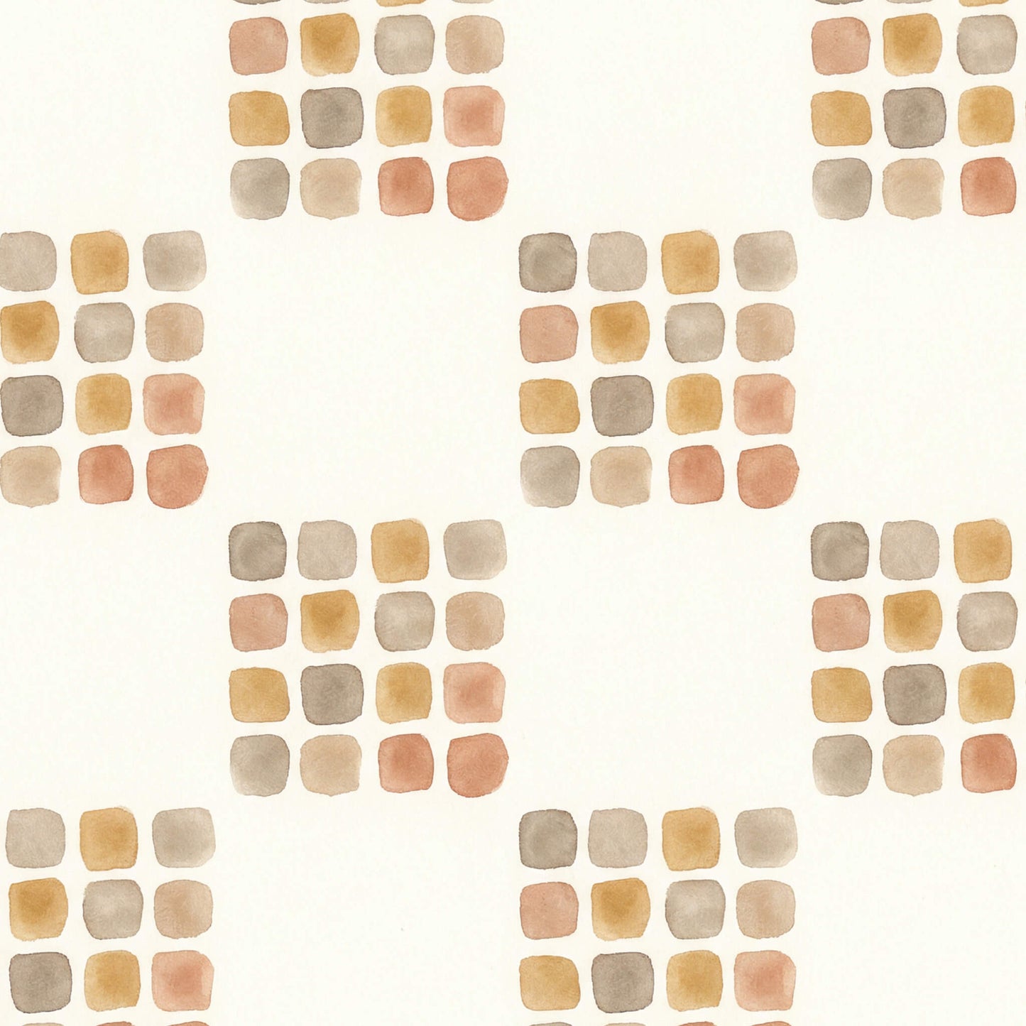 Terracotta Tiles, Canvas Print, 82 × 82cm