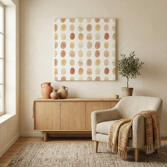 Sunwashed Spots, Canvas Print, 82 × 82cm