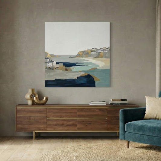 Edge of the Bay, Canvas Print, 82 × 82cm
