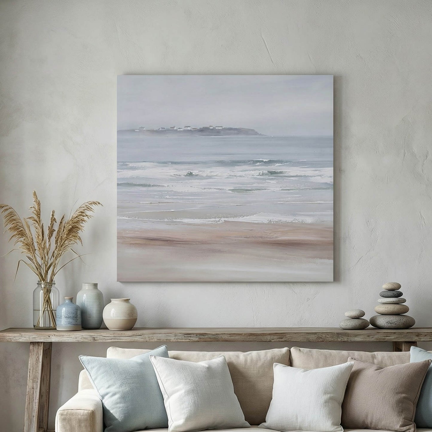 Morning Drift, Canvas Print, 82 × 82cm