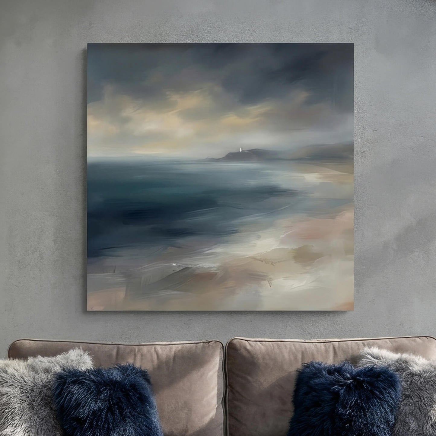 Guiding Light, Canvas Print, 82 × 82cm