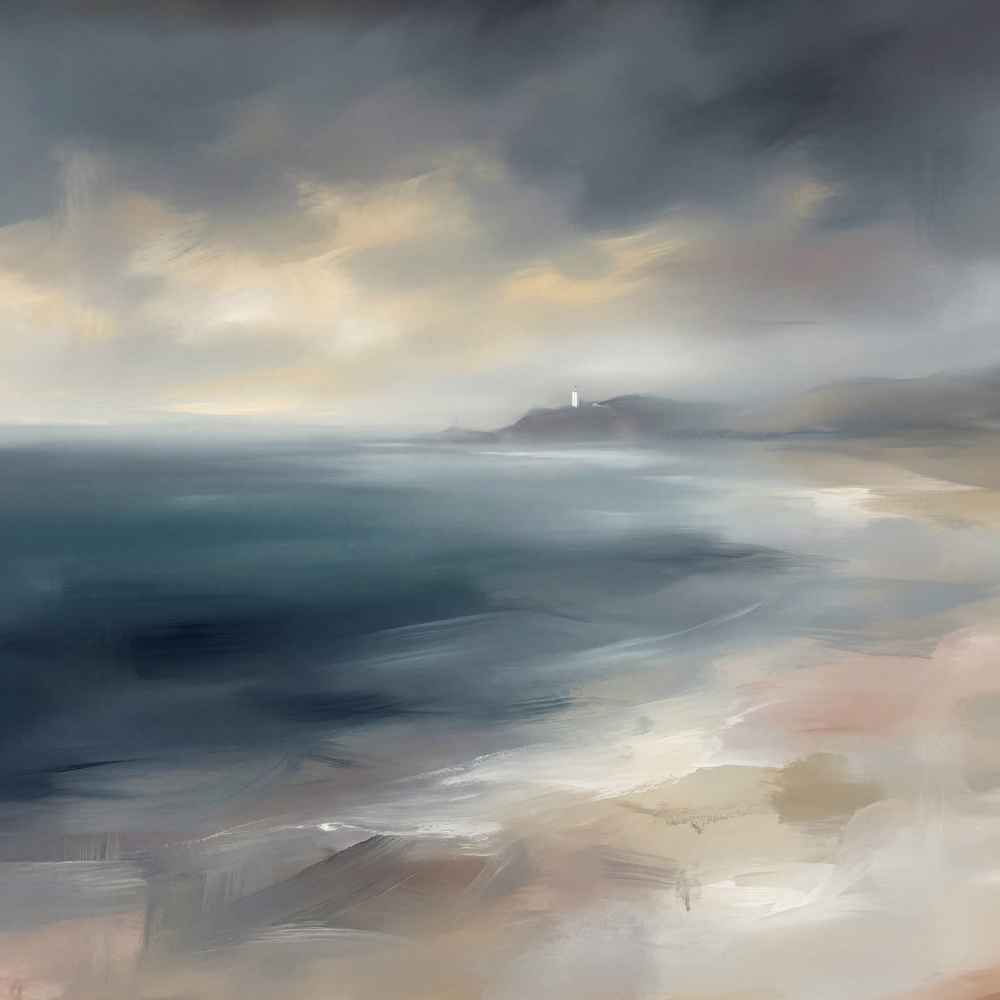 Guiding Light, Canvas Print, 82 × 82cm