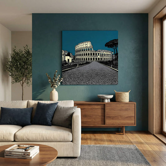 Empire Path, Canvas Print, 82 × 82cm