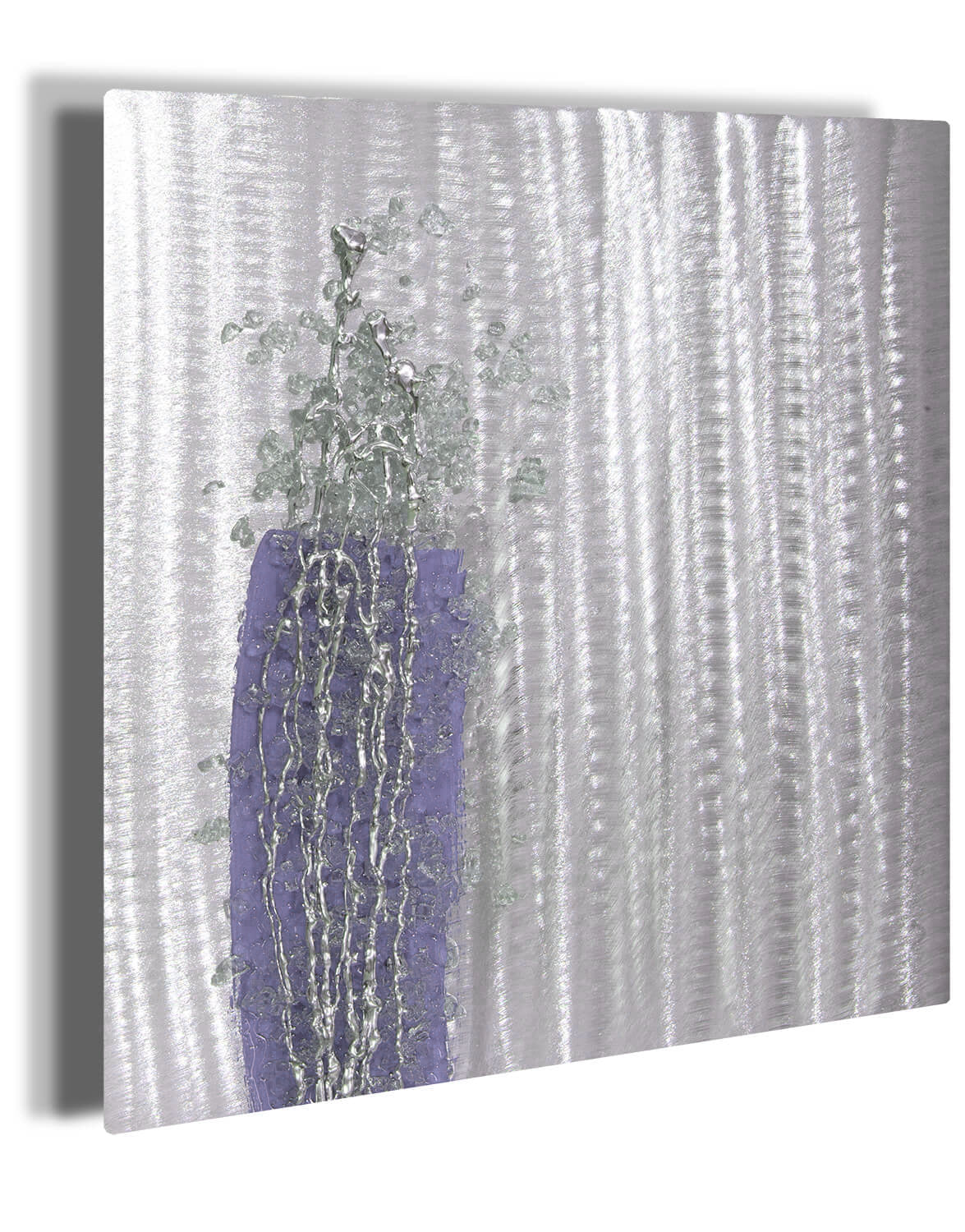 Lilac Crystal Cluster