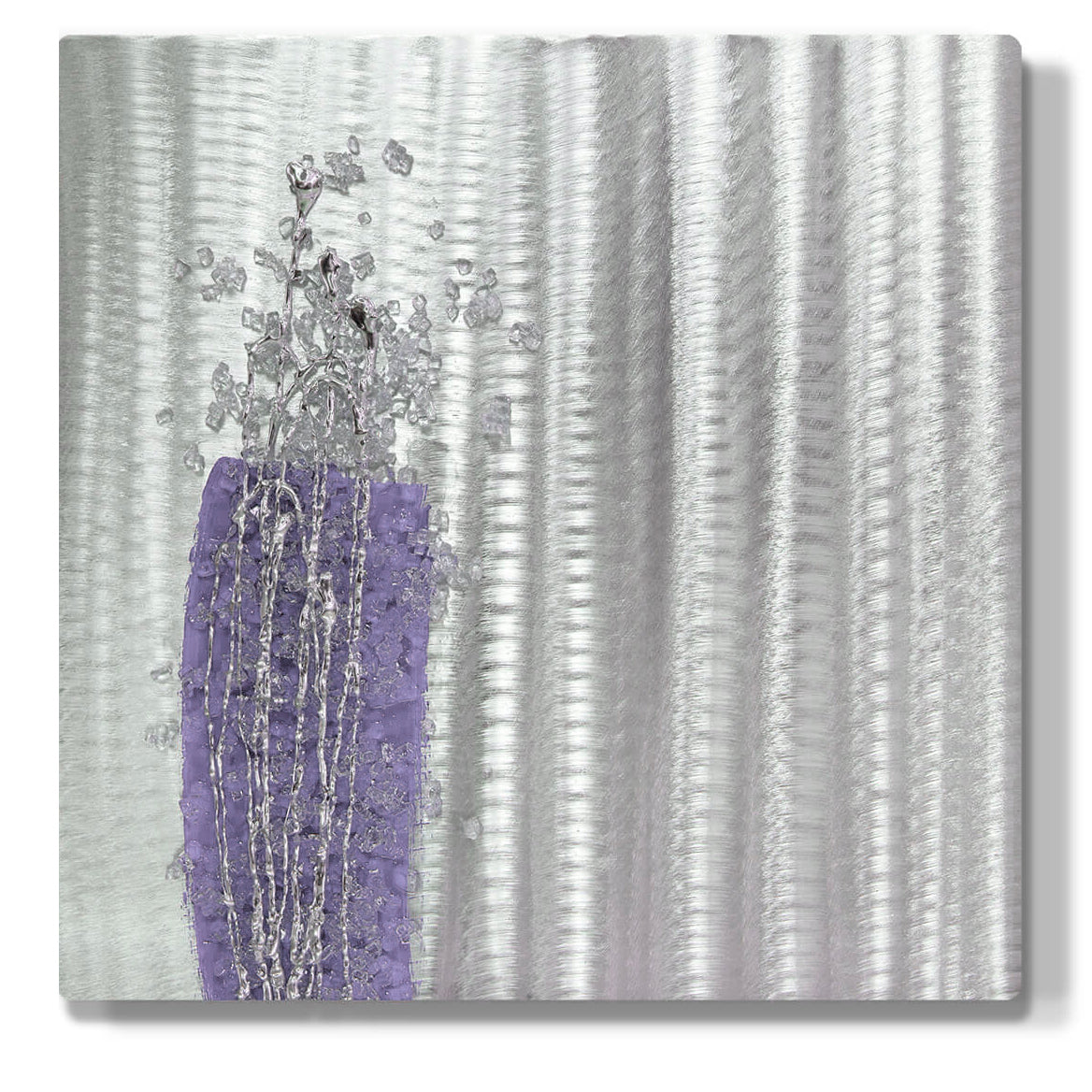 Lilac Crystal Cluster