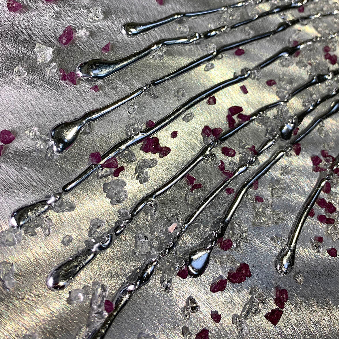 Crystal Accent, Aubergine