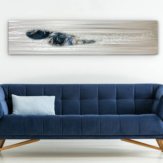 Crystal Glass Eternal Flow, Navy
